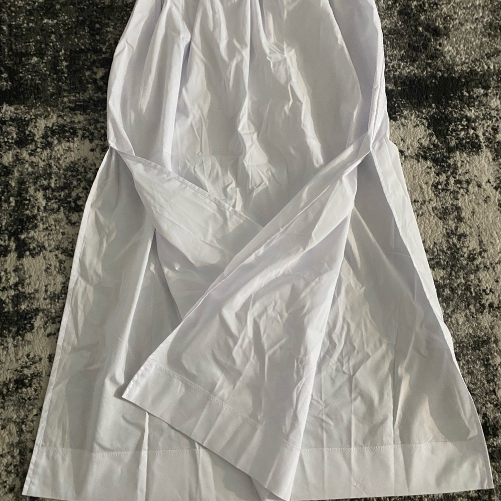 MONICA NERA White Maxi Skirt